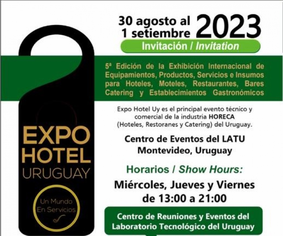 EXPO HOTEL Uy 2023: Impulsando la Industria con 0portunidades de negocio