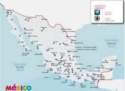 México: aeropuertos, los negritos del arroz