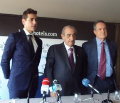 De izquiera a derecha Javier Blanco, Juan Jos&eacute; Hidalgo y Antonio N&uacute;&ntilde;ez 