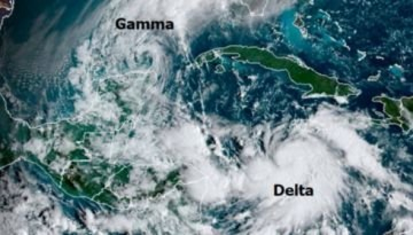 Hurac&aacute;n Delta llegar&aacute; entre las 2 y las 7 AM de este mi&eacute;rcoles 7 a Canc&uacute;n y Riviera Maya. Olas de m&aacute;s de 6 metros y vientos de 250 km/ph