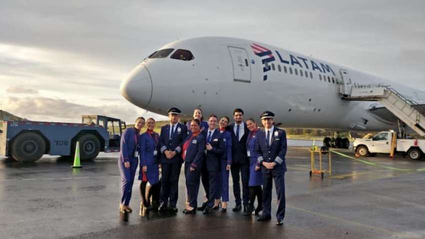Vuelo de LATAM Airlines es el &uacute;nico en el mundo que sigui&oacute; la sombra del eclipse total