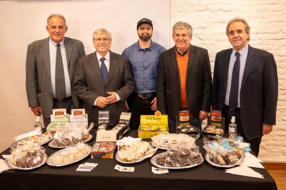 Roque Baudean, Tabaré Viera, Juan Soria, José Luis Perazza, Remo Monzeglio.
