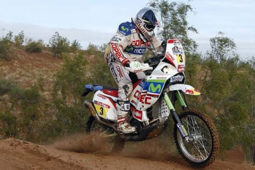 "Chaleco" L&oacute;pez  gan&oacute; la primera etapa del Dakar