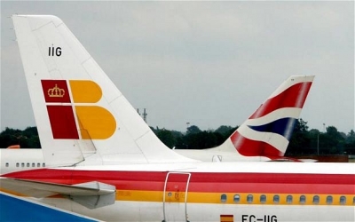 Espa&ntilde;a: crisis reduce aerol&iacute;neas de 84 a 47