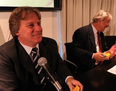 Ministros Fernando Lorenzo y Enrique Pintado