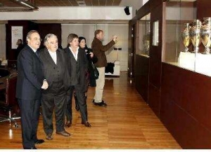 Florentino P&eacute;rez, Presidente del Real Madrid, Presidente Jos&eacute; Mujica y Paco Casal
