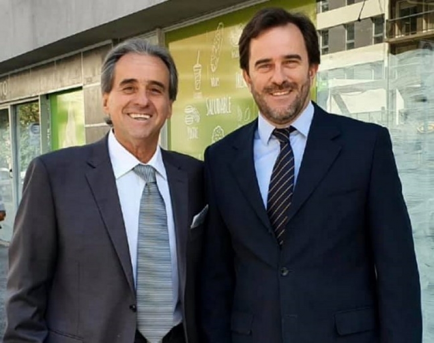  Subsecretario Remo Monzeglio y el  Ministro Germán Cardoso