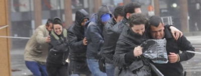 Colaps&oacute; todo el pa&iacute;s por el temporal
