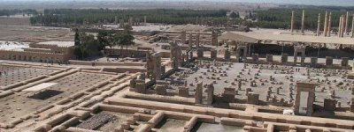 Ruinas de Persépolis (irán), la antigua capital del imperio persa 