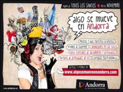 &ldquo;Algo se mueve en Andorra", una divertida campa&ntilde;a oto&ntilde;al