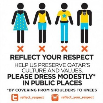 El curioso c&oacute;digo de vestuario que pide Qatar a sus turistas