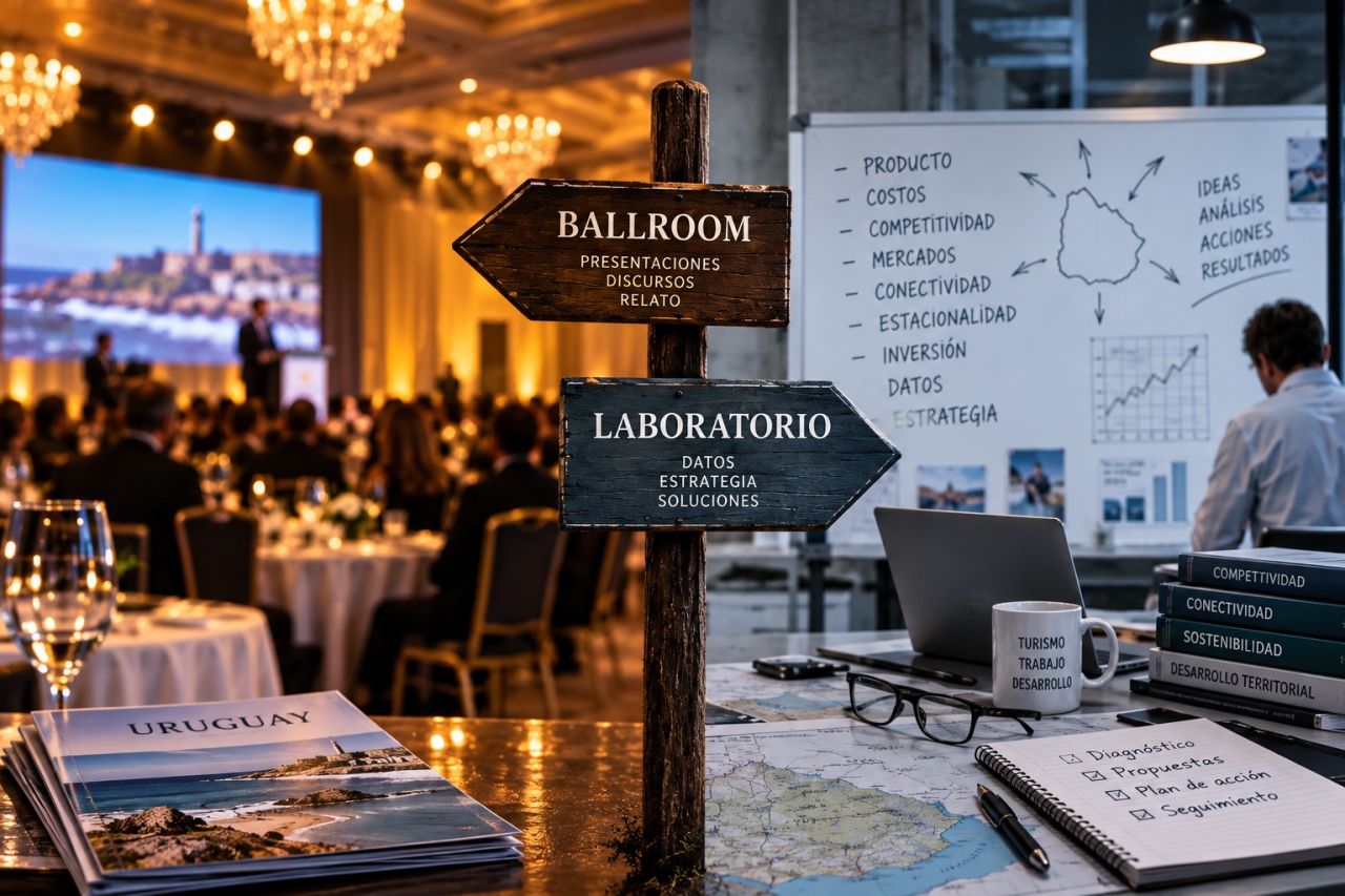 El turismo uruguayo necesita un laboratorio, no un ballroom