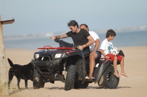 Tinelli y Susana ya est&aacute;n en la zona de Jos&eacute; Ignacio