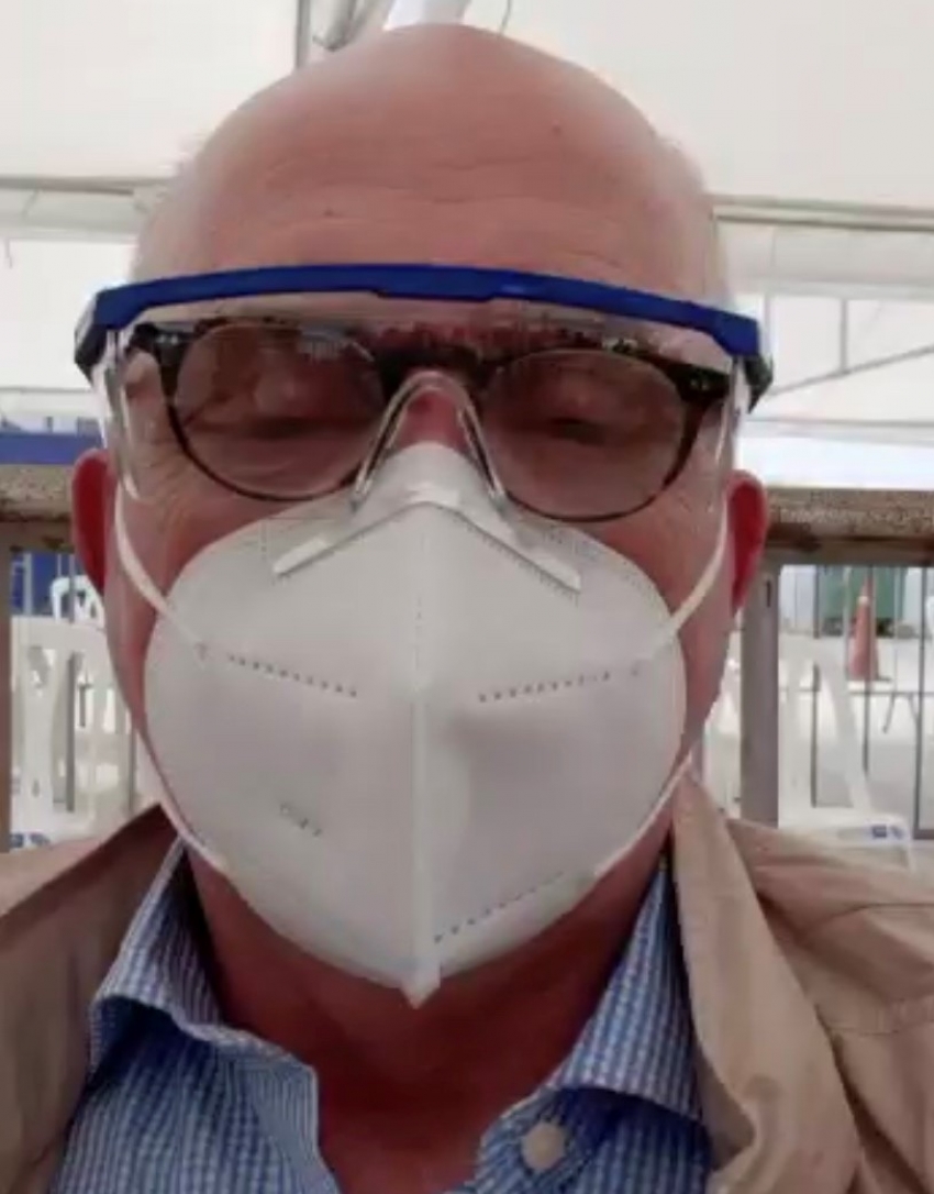 Siguen retornando compatriotas, entre ellos, Arnaldo Nardone desde Per&uacute;