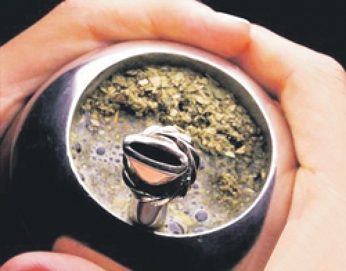 El mate, considerado producto gourmet