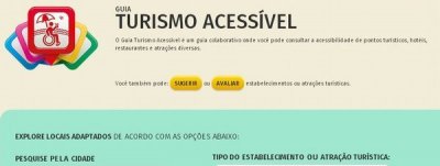 Brasil publica una gu&iacute;a tur&iacute;stica para discapacitados