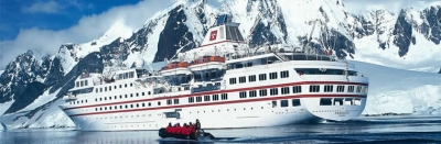 Va descendiendo el turismo de cruceros en la Ant&aacute;rtida
