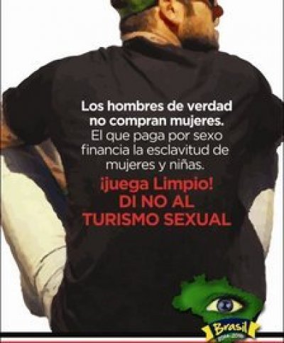 Lanzan una campaña para prevenir el turismo sexual en el Mundial de Brasil
