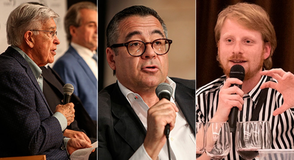 Eduardo Lanza, Omar Ichuste, Pablo Rodr&iacute;guez Mezzetta.