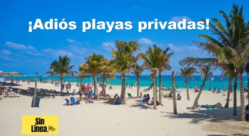 El discurso y la postura pol&iacute;tico-social frente al glamour o frivolidad del turismo. &iquest;Playas privadas?