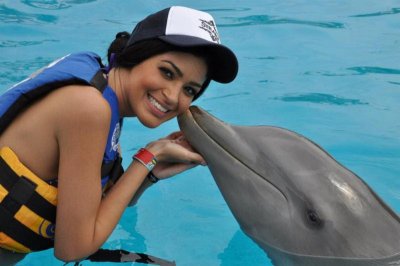  Las modelos de Victoria&acute;s Secret en el Dolphin Discovery de Vallarta - Nayarit