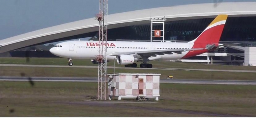 DINACIA autoriza vuelos de Iberia a Montevideo para julio y agosto