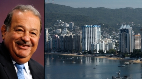 Carlos Slim quiere cambiar la cara de Acapulco para atraer turistas