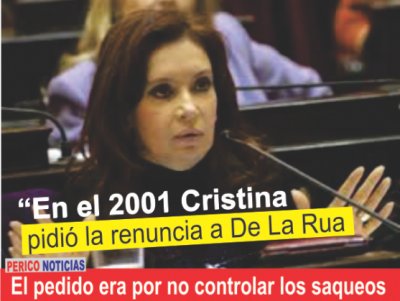 Lo que dec&iacute;a la Senadora Cristina Fernandez de Kirchner hace doce a&ntilde;os
