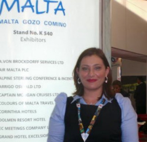 Nadine Brincat, responsable MICE de Turismo de Malta 