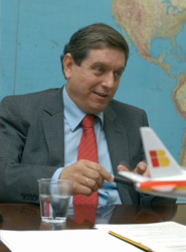 Opina el director general comercial y de clientes de Iberia, Manuel L&oacute;pez