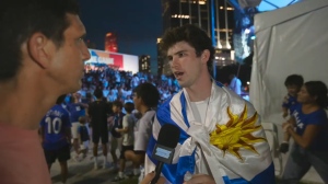 "Uruguay nom&aacute;"  en la previa del partido Argentina-Egipto