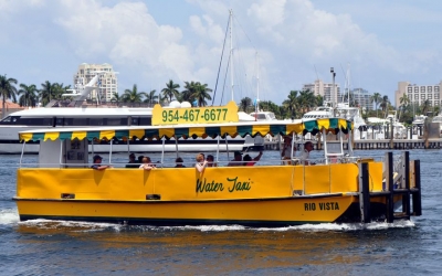 Miami Beach lanza un servicio de taxi acu&aacute;tico como medida alternativa