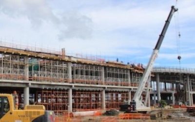 Nueva terminal de aeropuerto de Panam&aacute; con avance del 60%