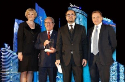 El Grupo Hotelero Carlson Rezidor recibi&oacute; el galard&oacute;n al &ldquo;Grupo Hotelero del A&ntilde;o&rdquo; 