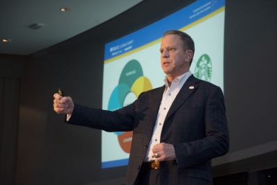 David Peckinpaugh, l&iacute;der de Mar&iacute;tz Global Events brind&oacute; conferencia en Montevideo