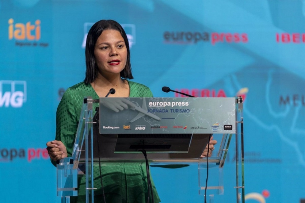 La directora de Innovaci&oacute;n, Educaci&oacute;n e Inversiones de la OMT, Natalia Bayona.
