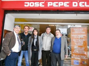 Nuestra forma de estar. Mate y foto compartida, presencia siempre que podemos, pero  con nuestra opini&oacute;n independiente. Con De los Santos; Acevedo; Carsen e Iroldi.