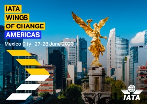 Cuenta regresiva para IATA Wings of Change Americas 2023 en Ciudad de México