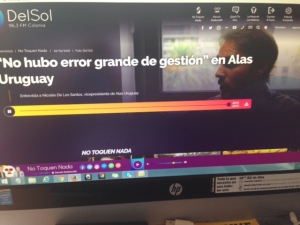 Alas Uruguay: di&aacute;logos p&oacute;stumos parte II, habl&oacute; Nicol&aacute;s de los Santos