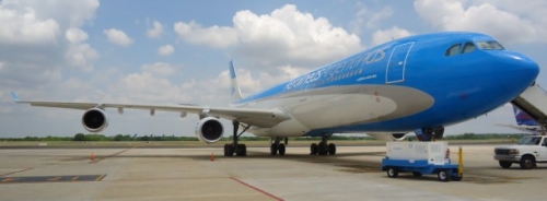 Unific&oacute; Aerol&iacute;neas en los A340 su flota internacional