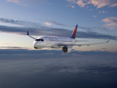 Delta efect&uacute;a el mayor pedido en la historia de Bombardier