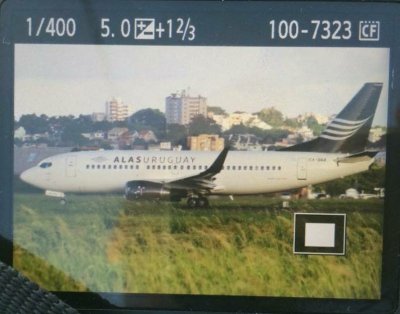 A las 18 horas despeg&oacute; de POA el CX-OAA de Alas Uruguay