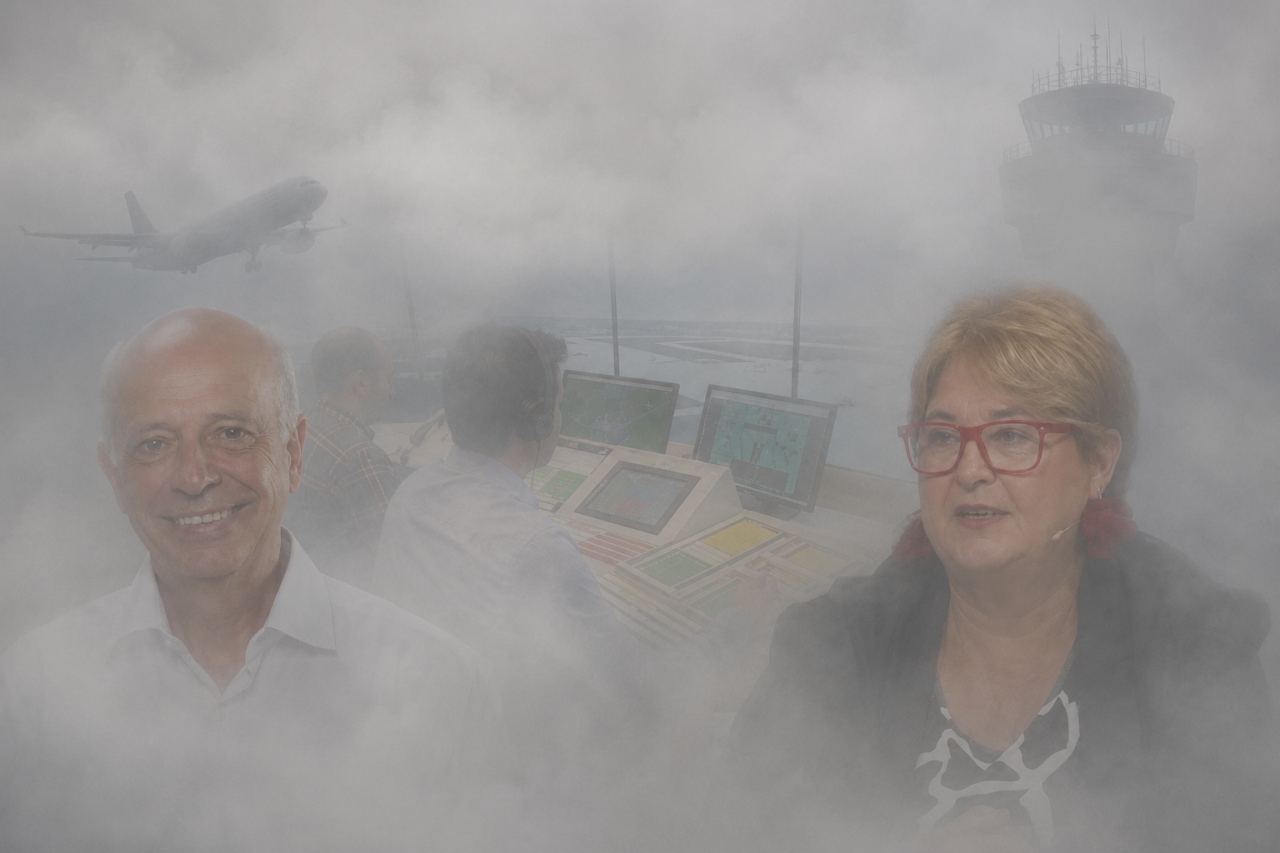 El sistema pol&iacute;tico y los controladores a&eacute;reos uruguayos "cerrados por niebla"
