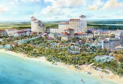 Bahamas: inician obras de complejo hotelero valorado en 3.400 millones de d&oacute;lares