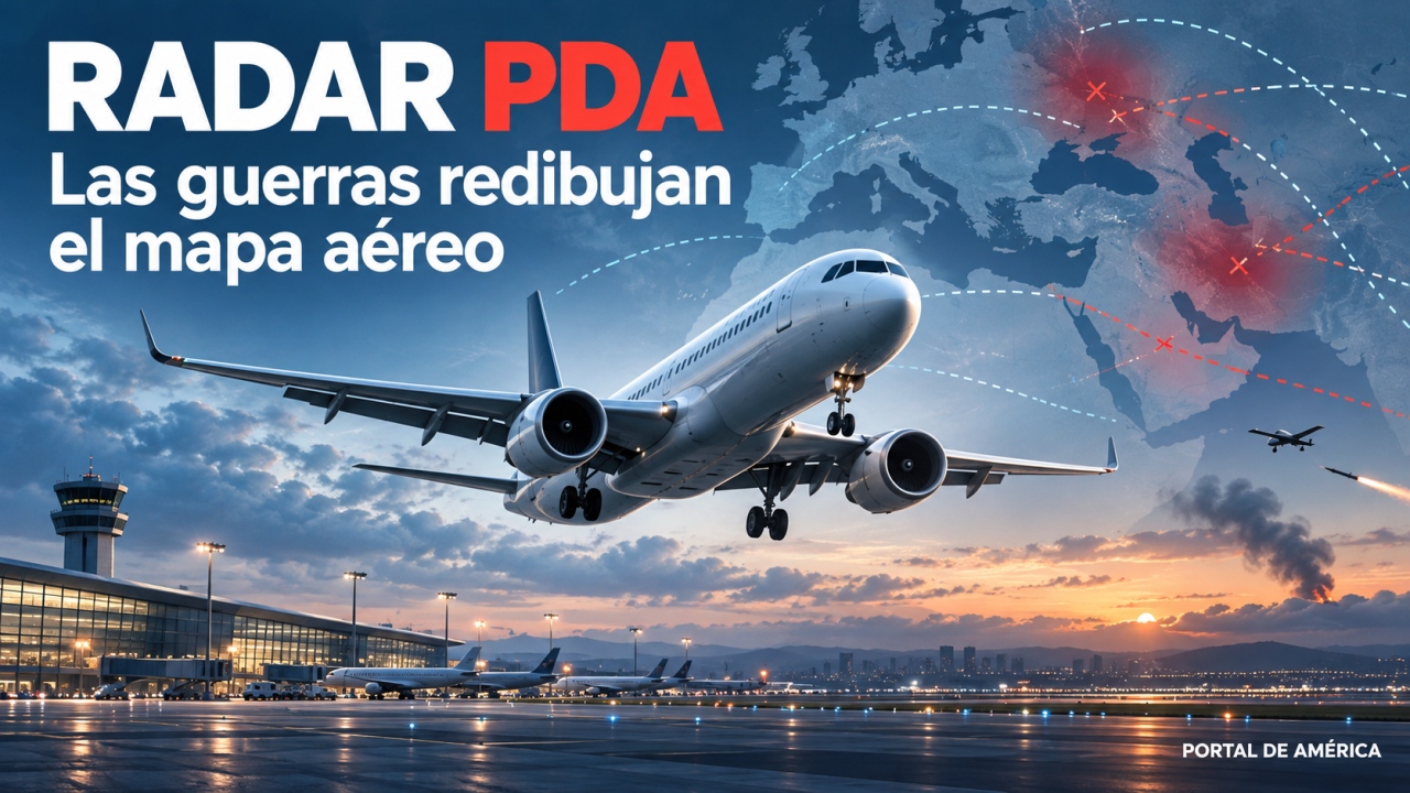 RADAR PDA | Las guerras redibujan el mapa de la aviaci&oacute;n internacional