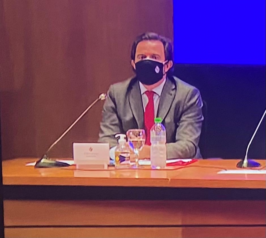 Ministro de Turismo Germ&aacute;n Cardoso