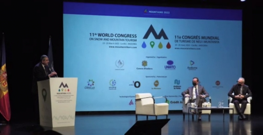 El Secretario General de la OMT inaugur&oacute; el XI Congreso Mundial de Turismo de Nieve y Monta&ntilde;a