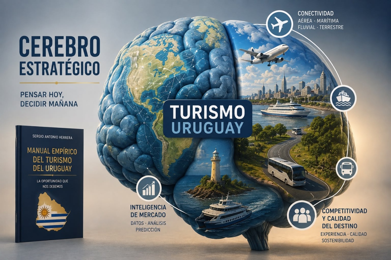 Del libro al debate: el cerebro que le falta al turismo uruguayo