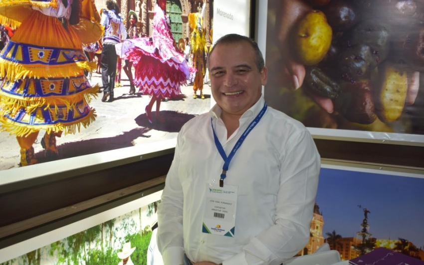 Jos&eacute; Vidal Fern&aacute;ndez, Viceministro de Turismo de Per&uacute;: "Me muero de ganas por comer ese rico asado" #PDAenFIEXPO