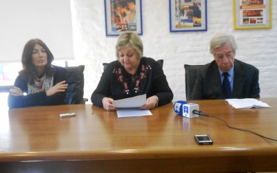 Directora General del Ministerio de Turismo, Hyara Rodr&iacute;gez; Ministra de Turismo, Lili&aacute;m Kechichian; Ministro de Econom&iacute;a, Danilo Astori.